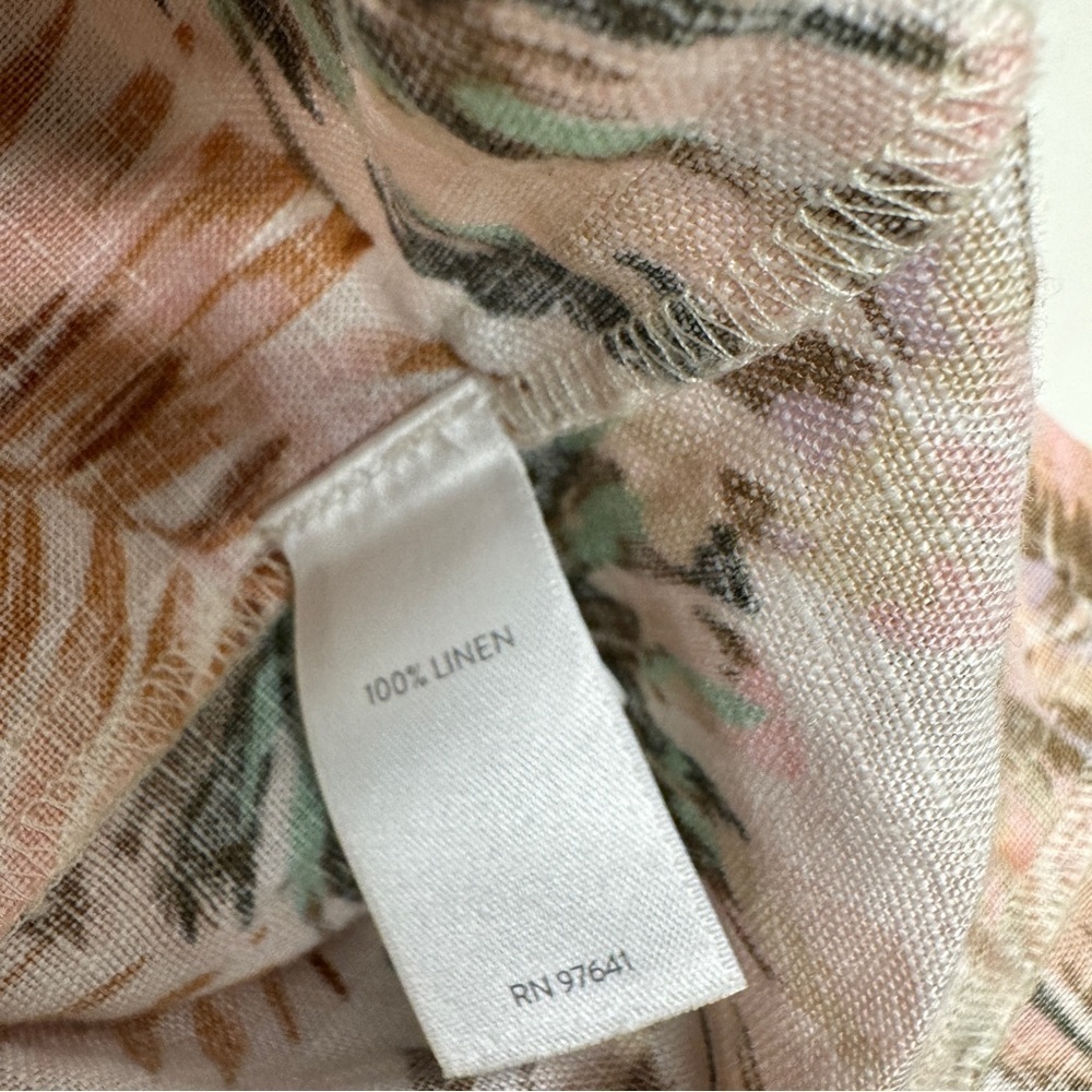 J.Jill love linen long dress size S - Picture 7 of 13